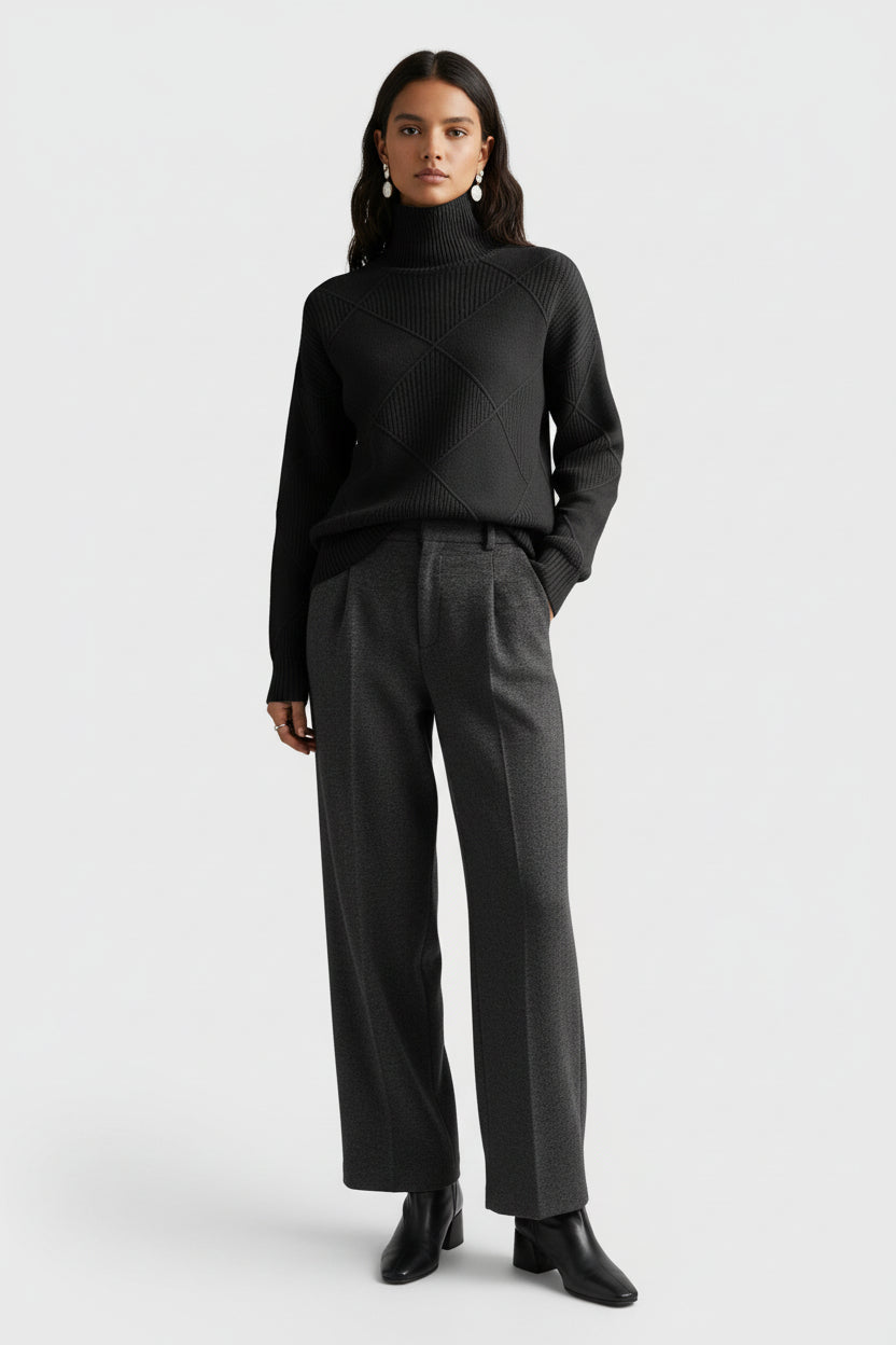 Angela™ - Turtleneck Sweater