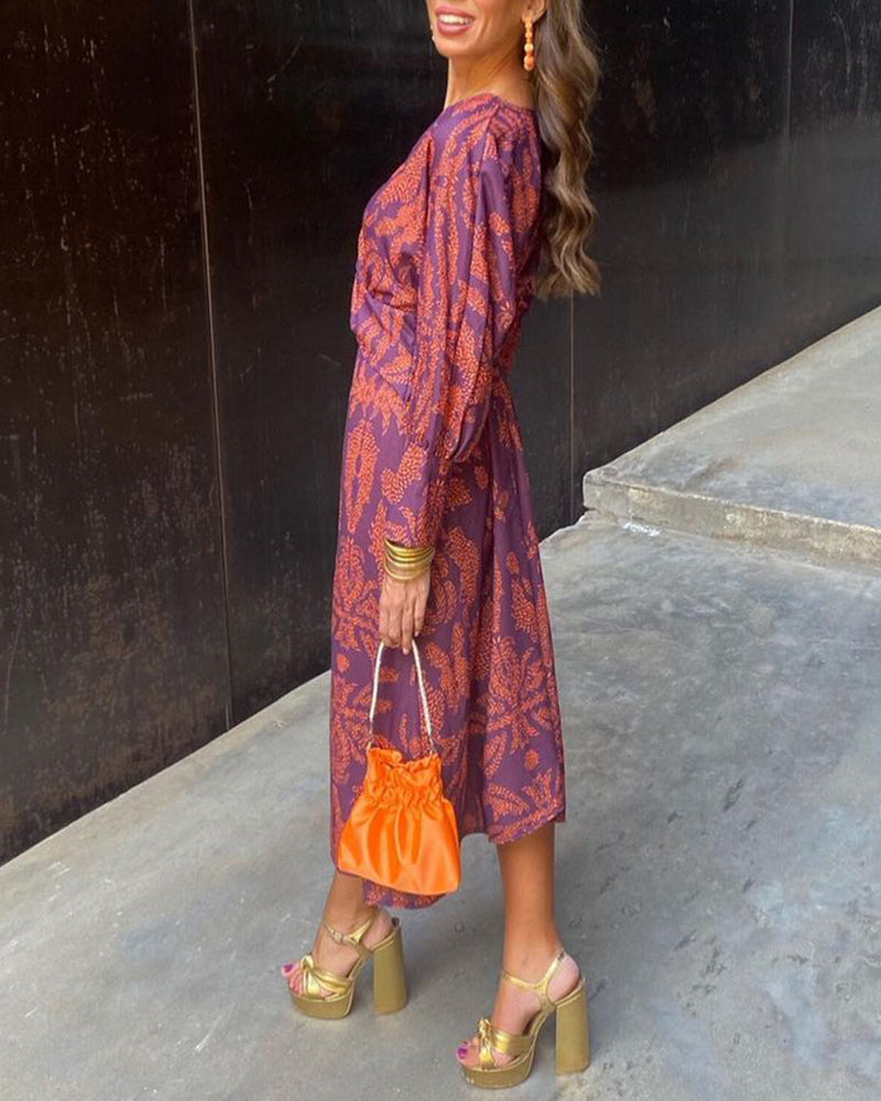 ARIELLE™ BOHO CHIC WRAP DRESS