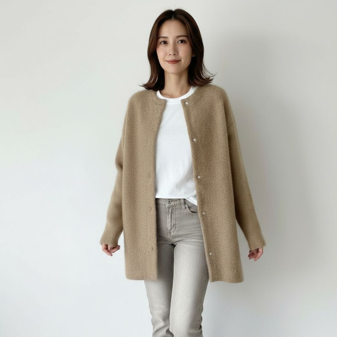 Amandine | Refined Layering Cardigan