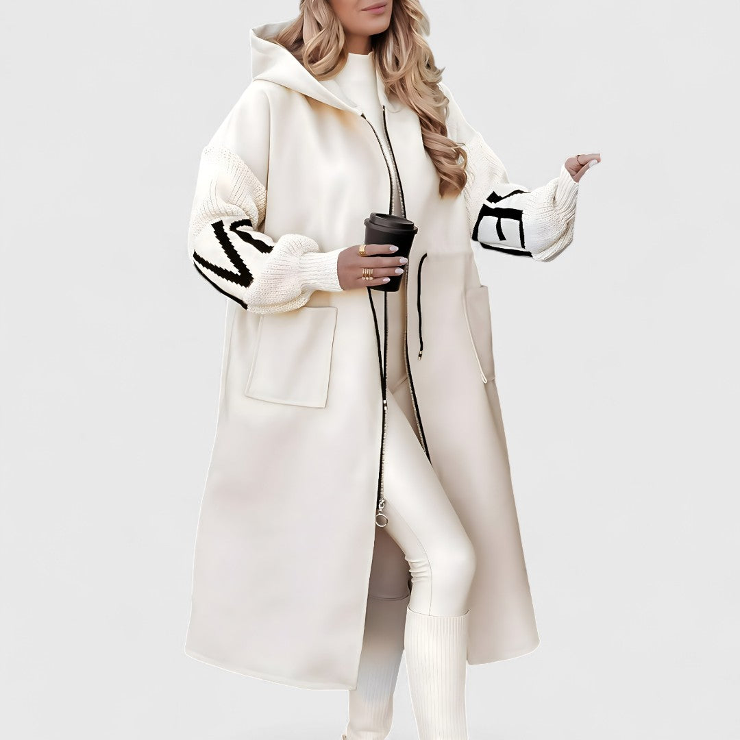 Rosana - Elegant Hooded Cardigan