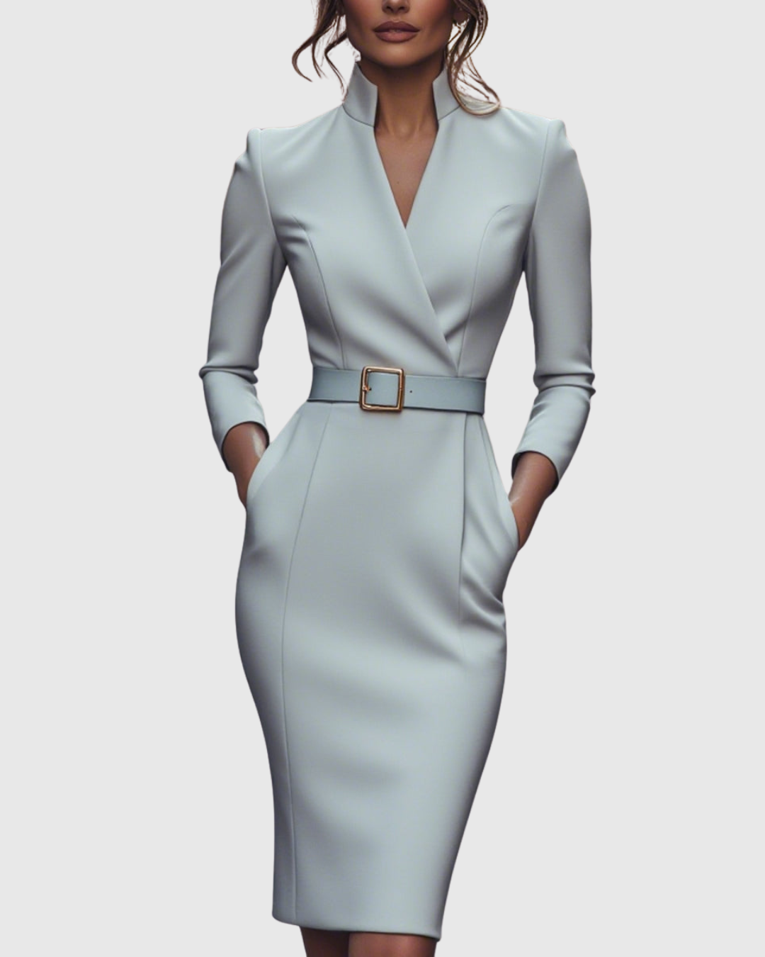CLARIBEL | REFINED BLACK DRESS