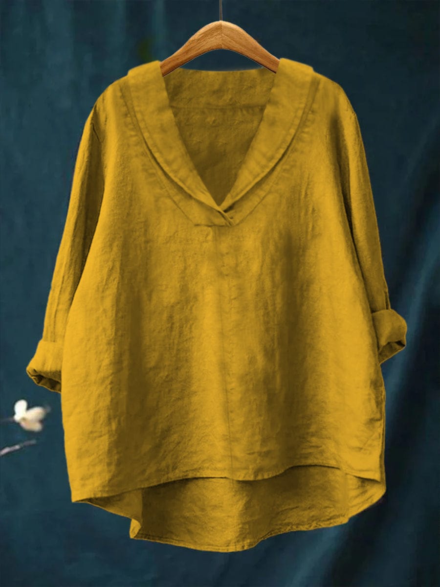 Samantha | Linen Blouse