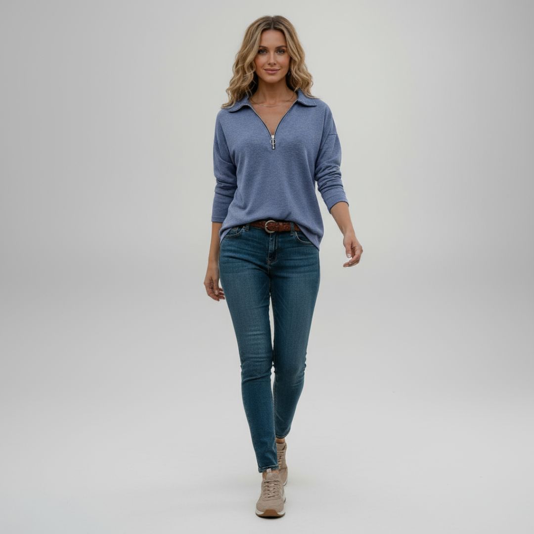 Clara | Chic Long-Sleeved Top