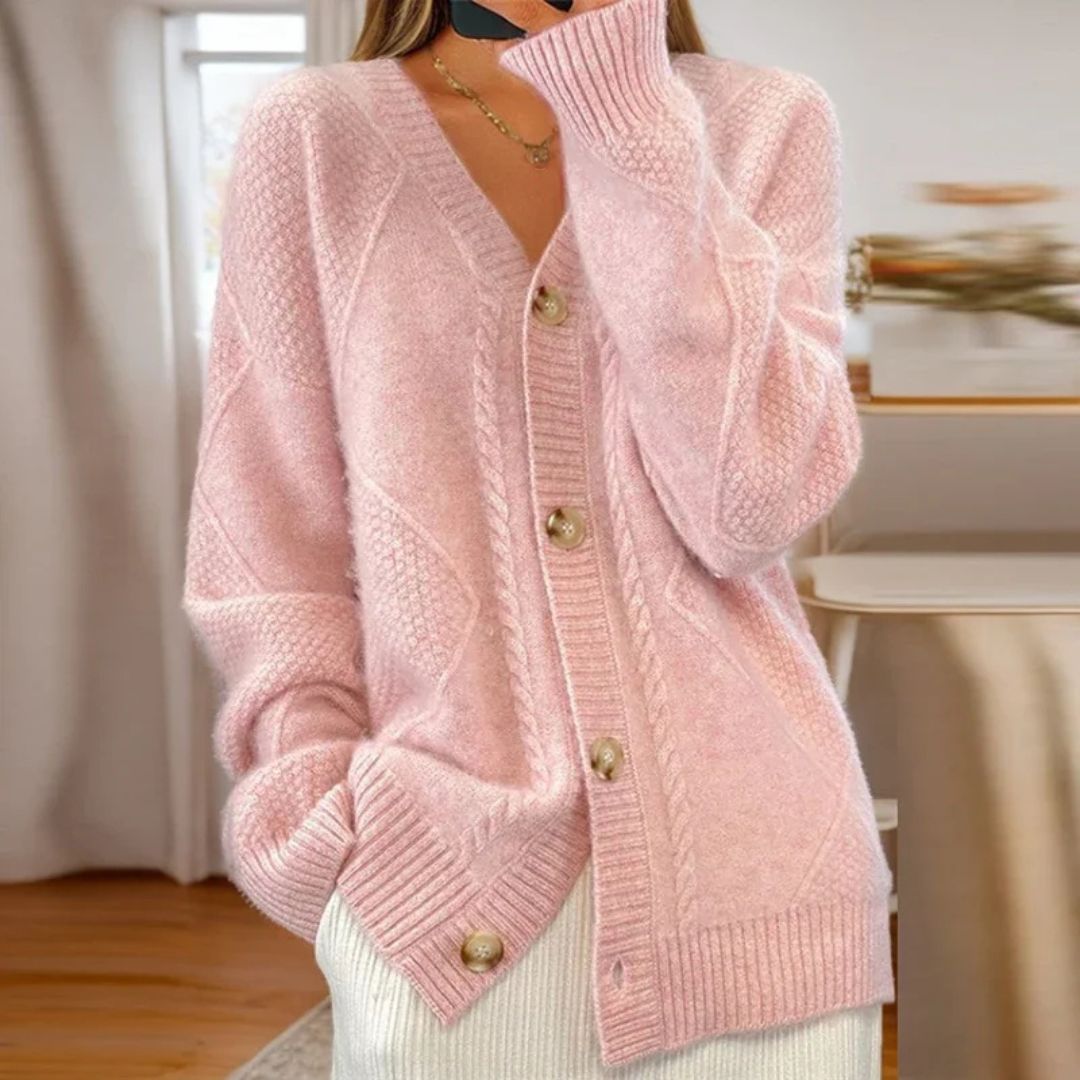 Eloise | Cable-Knit Cardigan