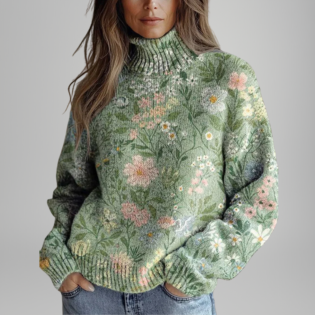 Iris | Warm and Elegant Turtleneck Sweater