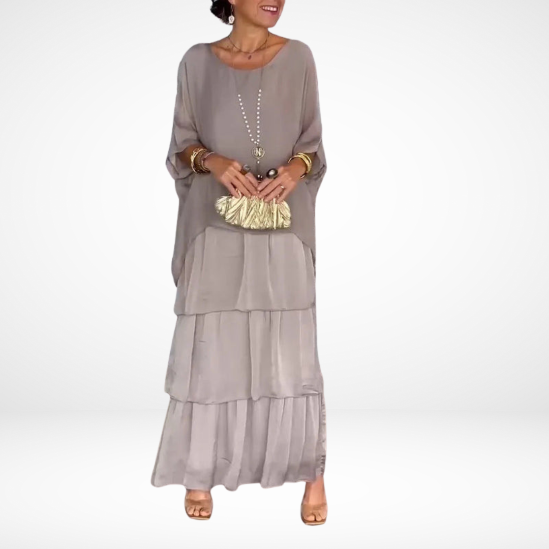 HYLDA™ ARTISTIC FLOWING MAXI DRESS