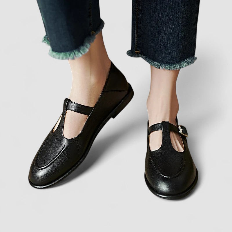 Ariyzzah | Mary Jane Low Heel Shoes