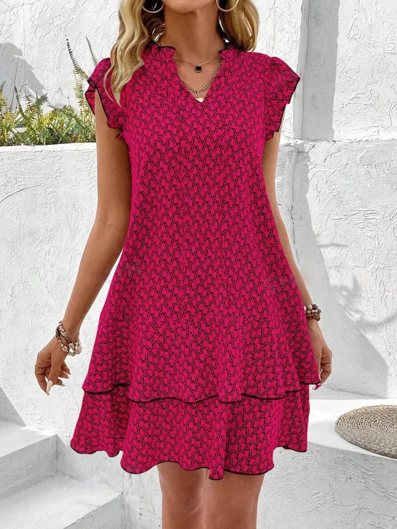 KREST | ELEGANT FLOWY SUMMER DRESS