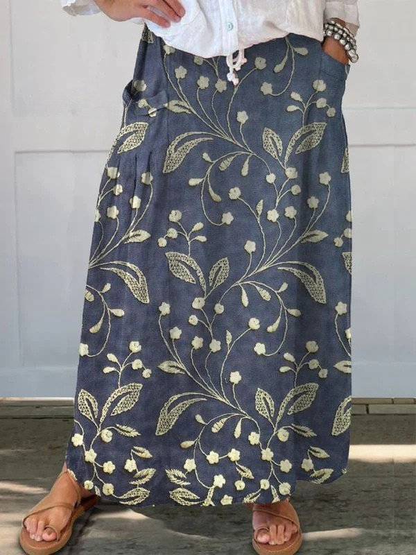 ELIZARA | EVERYDAY BREEZE TRAVEL SKIRT