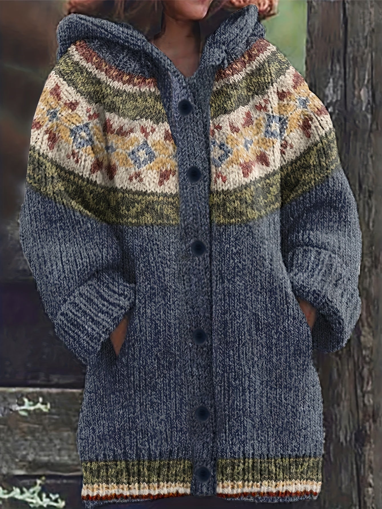 Gladys | Plaid Cardigan Jacket
