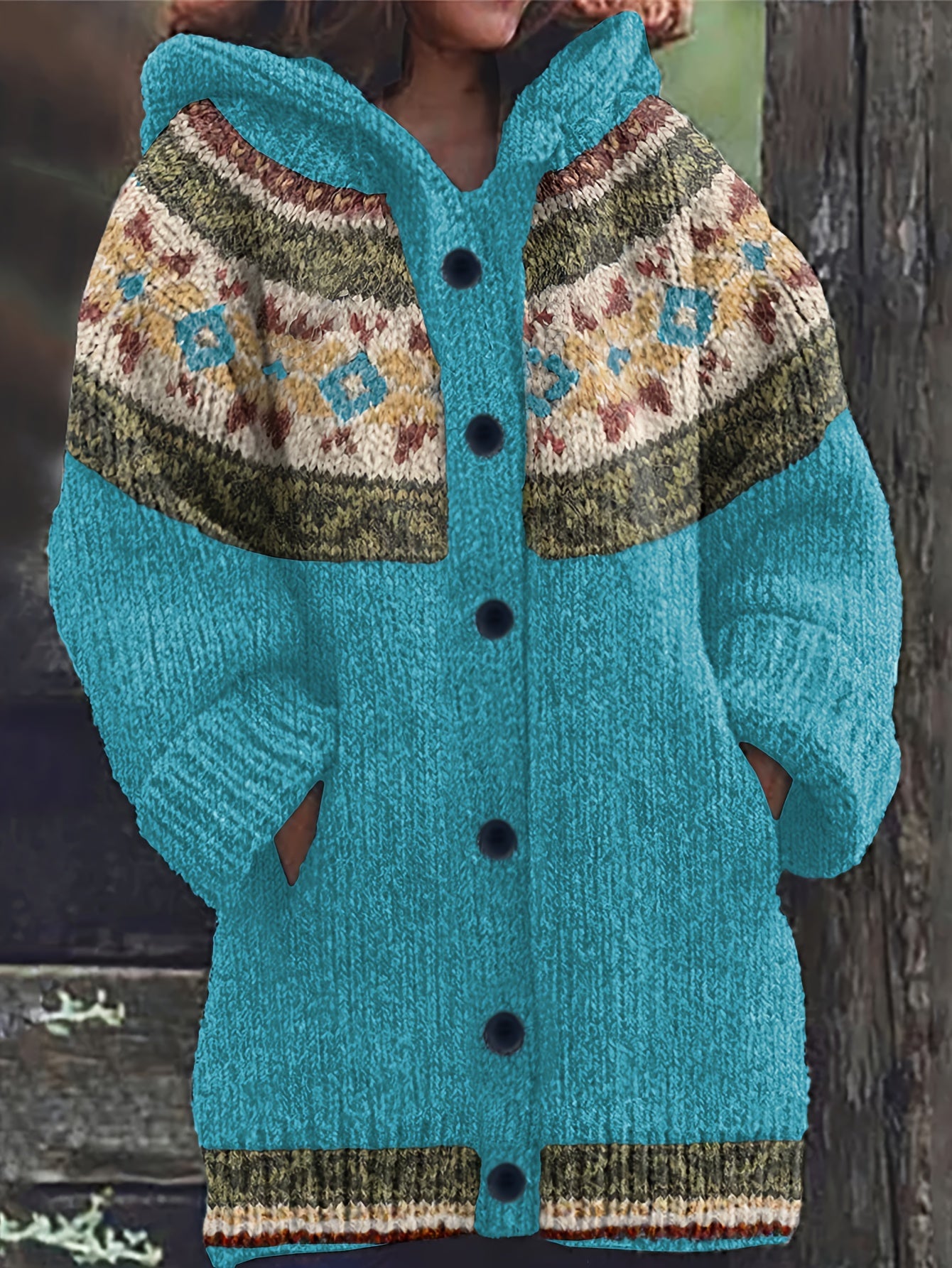 Gladys | Plaid Cardigan Jacket