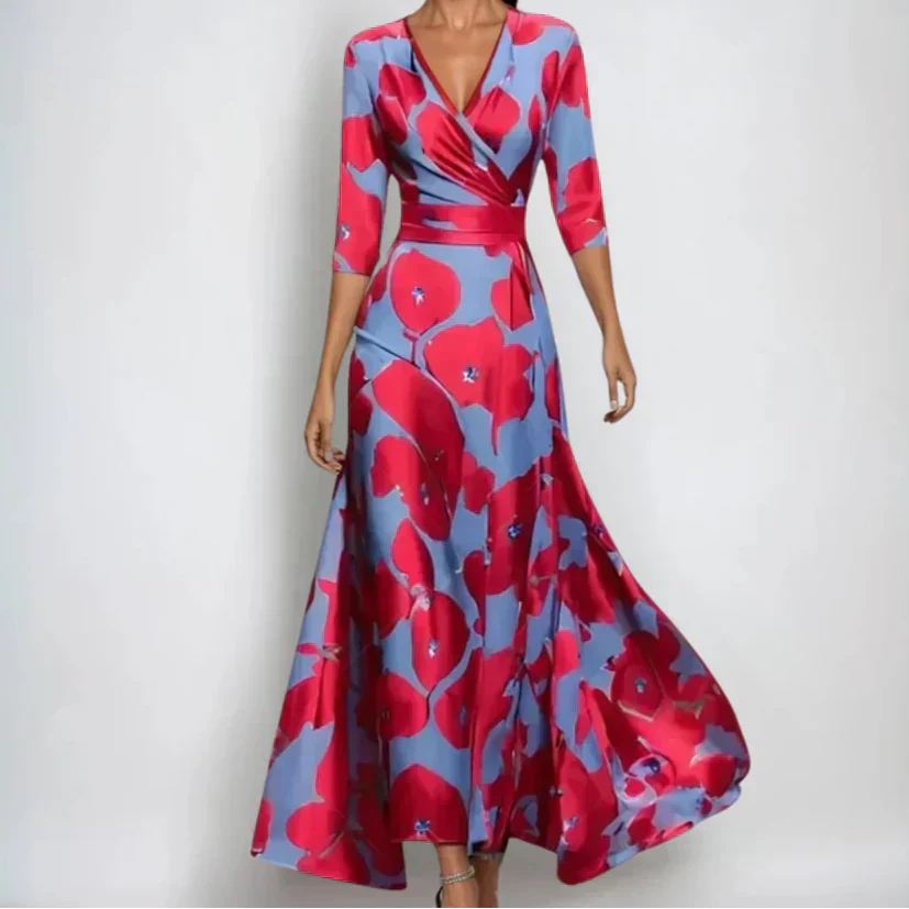 EMILIA | LUXURY FLORAL DRESS