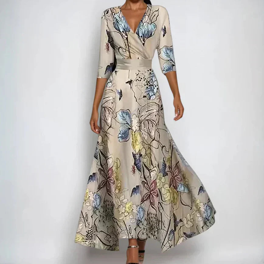 EMILIA | LUXURY FLORAL DRESS