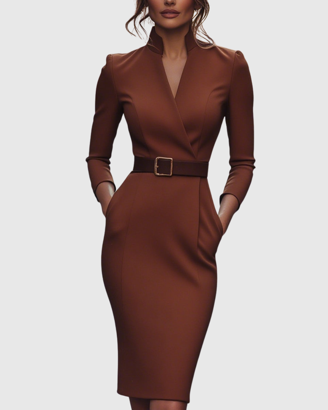 CLARIBEL | REFINED BLACK DRESS