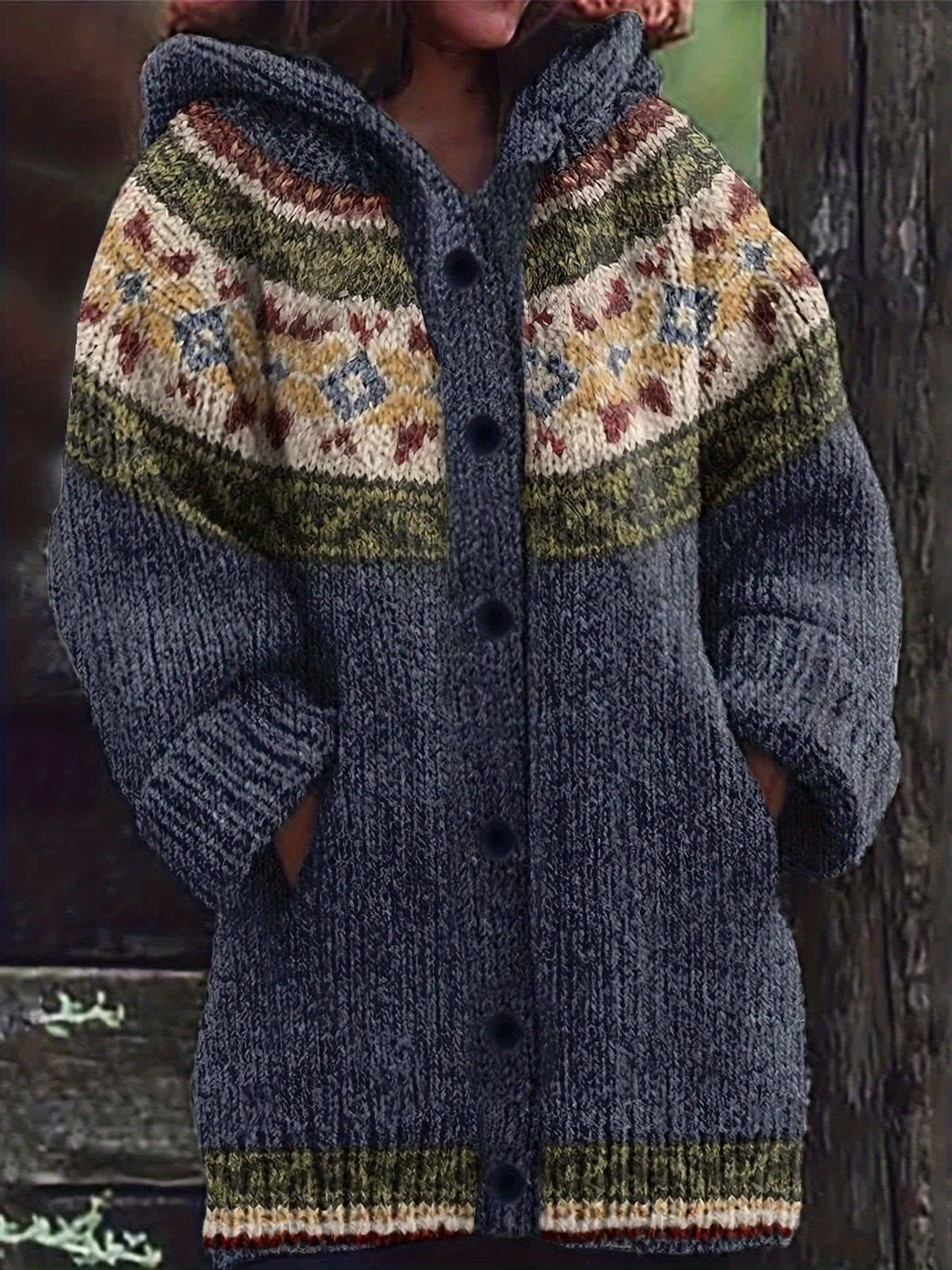 Gladys | Plaid Cardigan Jacket