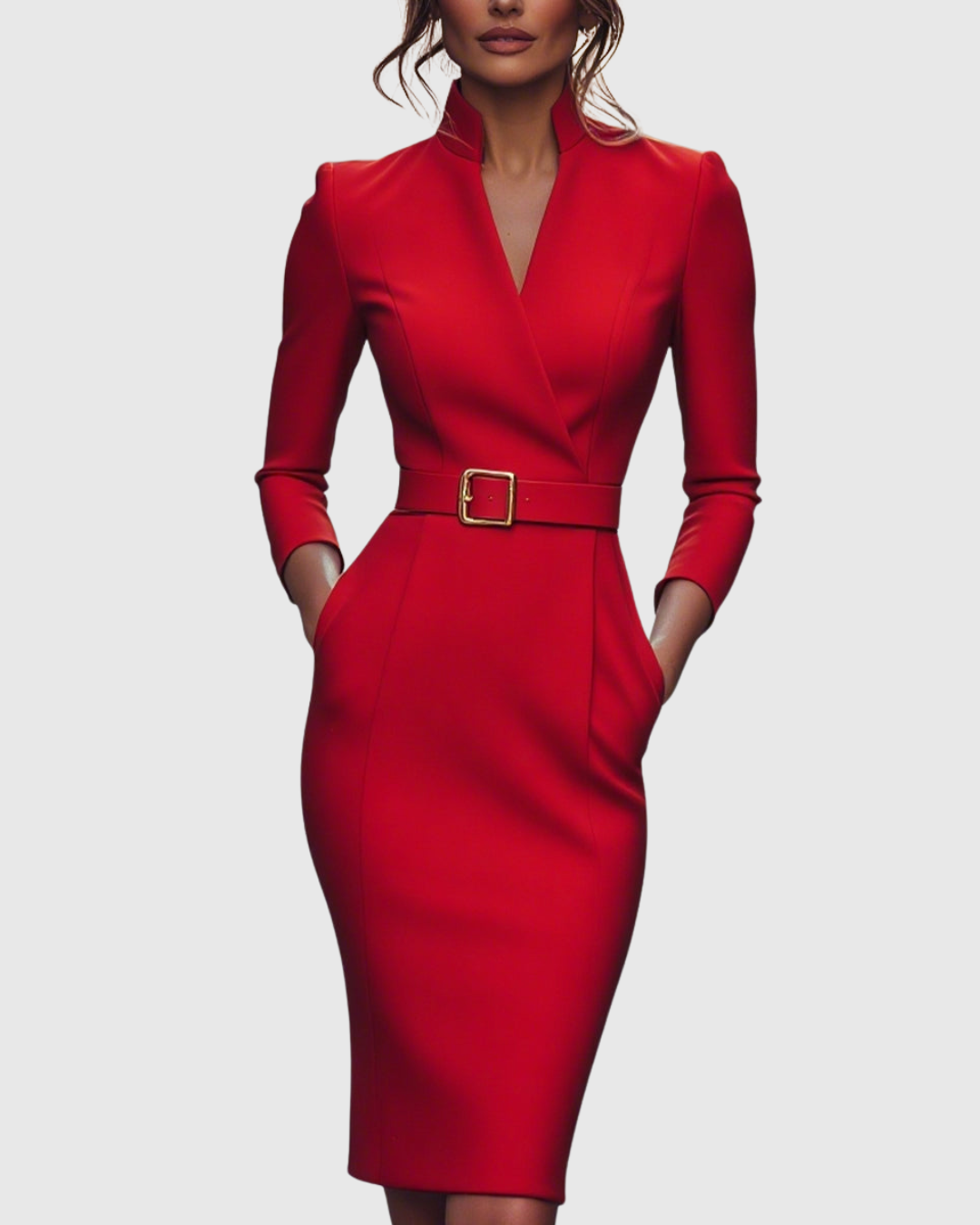 CLARIBEL | REFINED BLACK DRESS