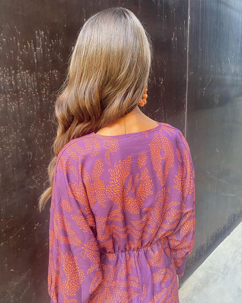 ARIELLE™ BOHO CHIC WRAP DRESS
