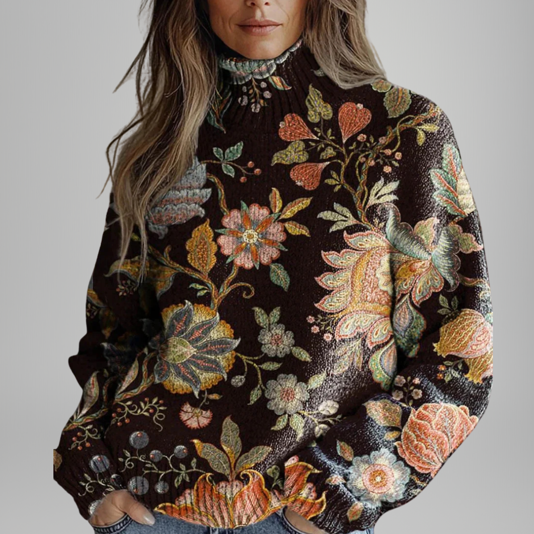 Carmen | Warm and Elegant Turtleneck Sweater