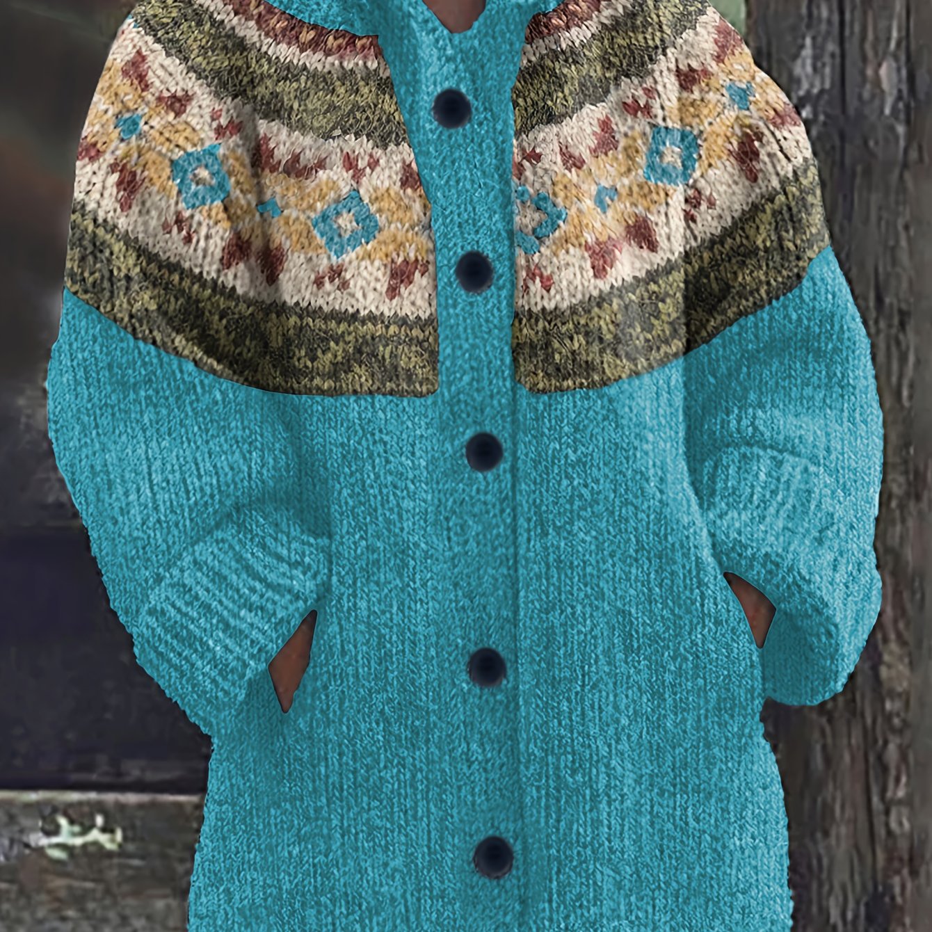 Gladys | Plaid Cardigan Jacket