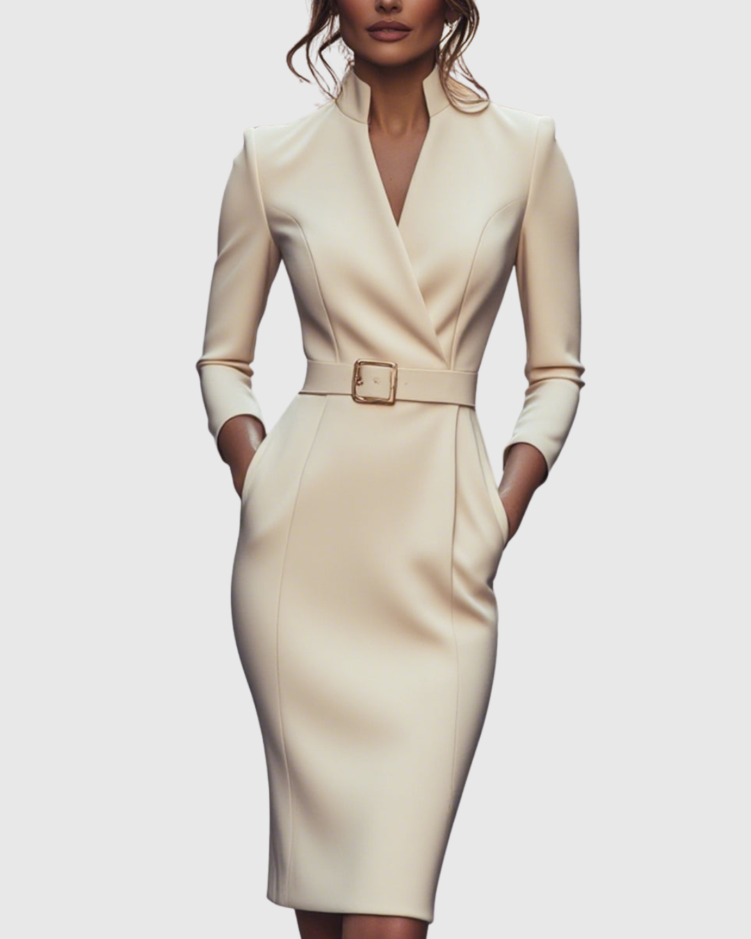 CLARIBEL | REFINED BLACK DRESS