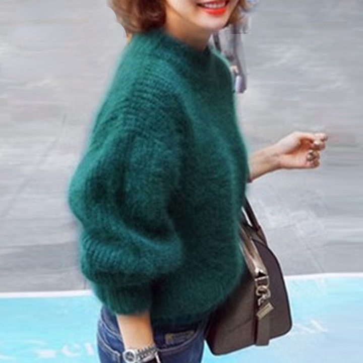 Courtney | Vintage Angora Knitted Sweater
