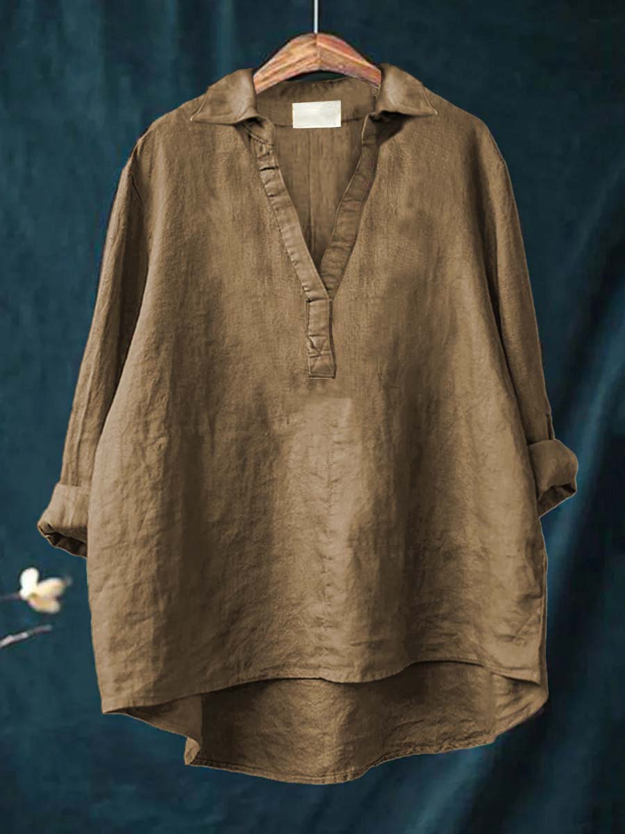 Andrea | Linen Blouse