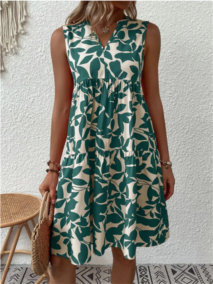 TASHA | BLOOMING FLOWY MIDI DRESS