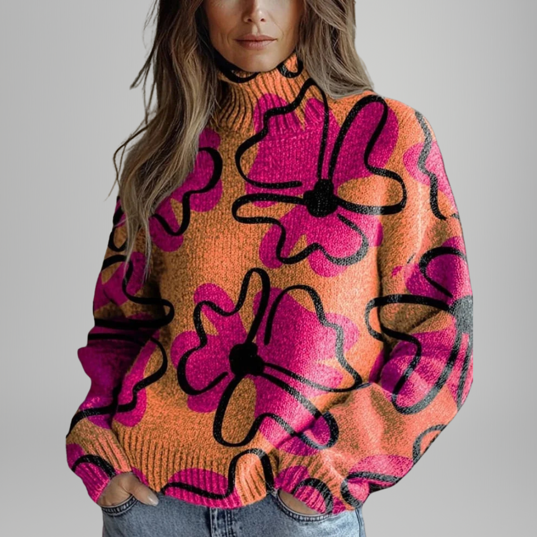 Eva | Warm and Elegant Turtleneck Sweater