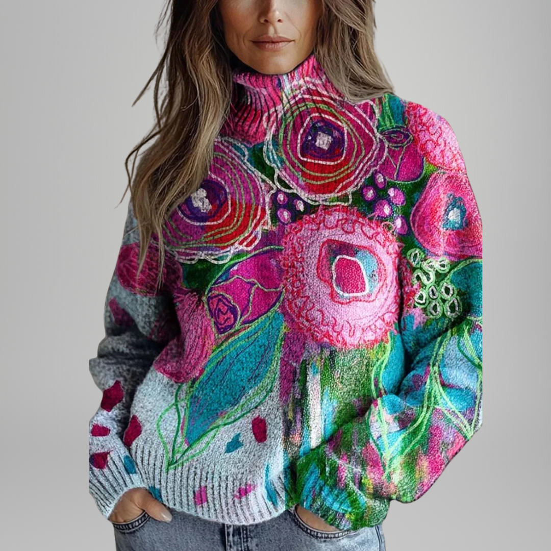Luna | Warm and Elegant Turtleneck Sweater