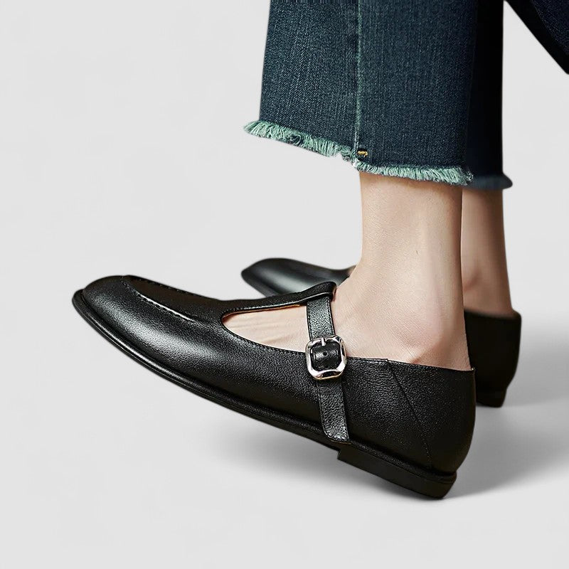 Ariyzzah | Mary Jane Low Heel Shoes