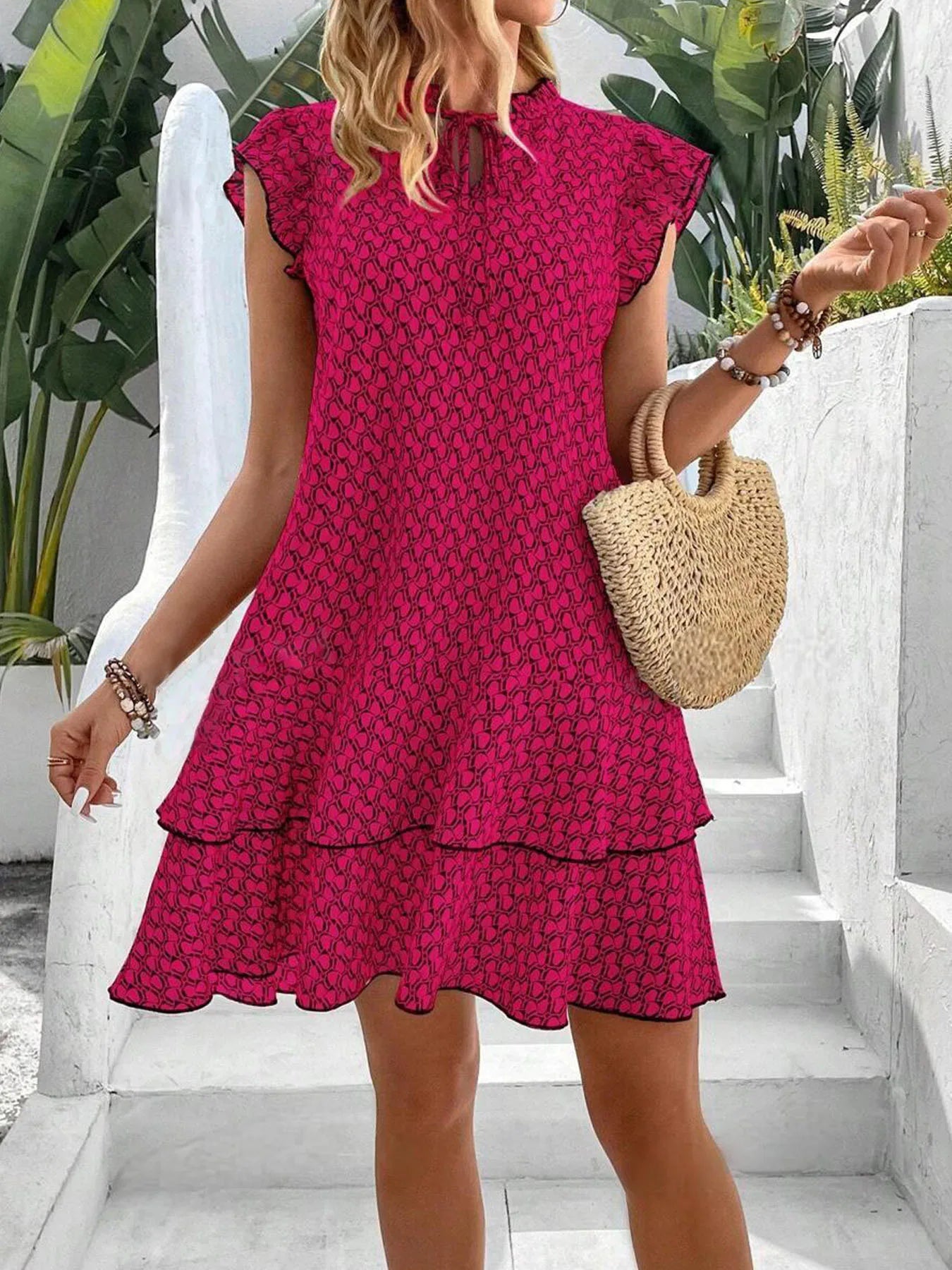 KREST | ELEGANT FLOWY SUMMER DRESS