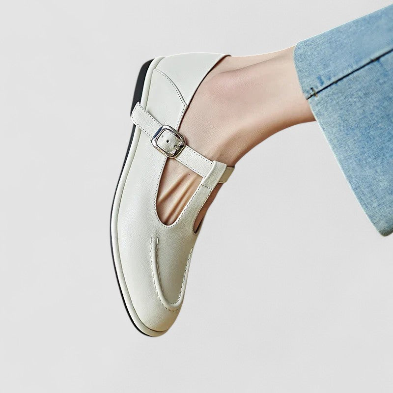 Ariyzzah | Mary Jane Low Heel Shoes