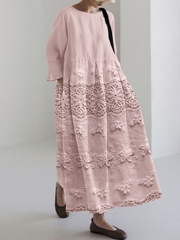 ELISE™ LACE DETAIL DRESS