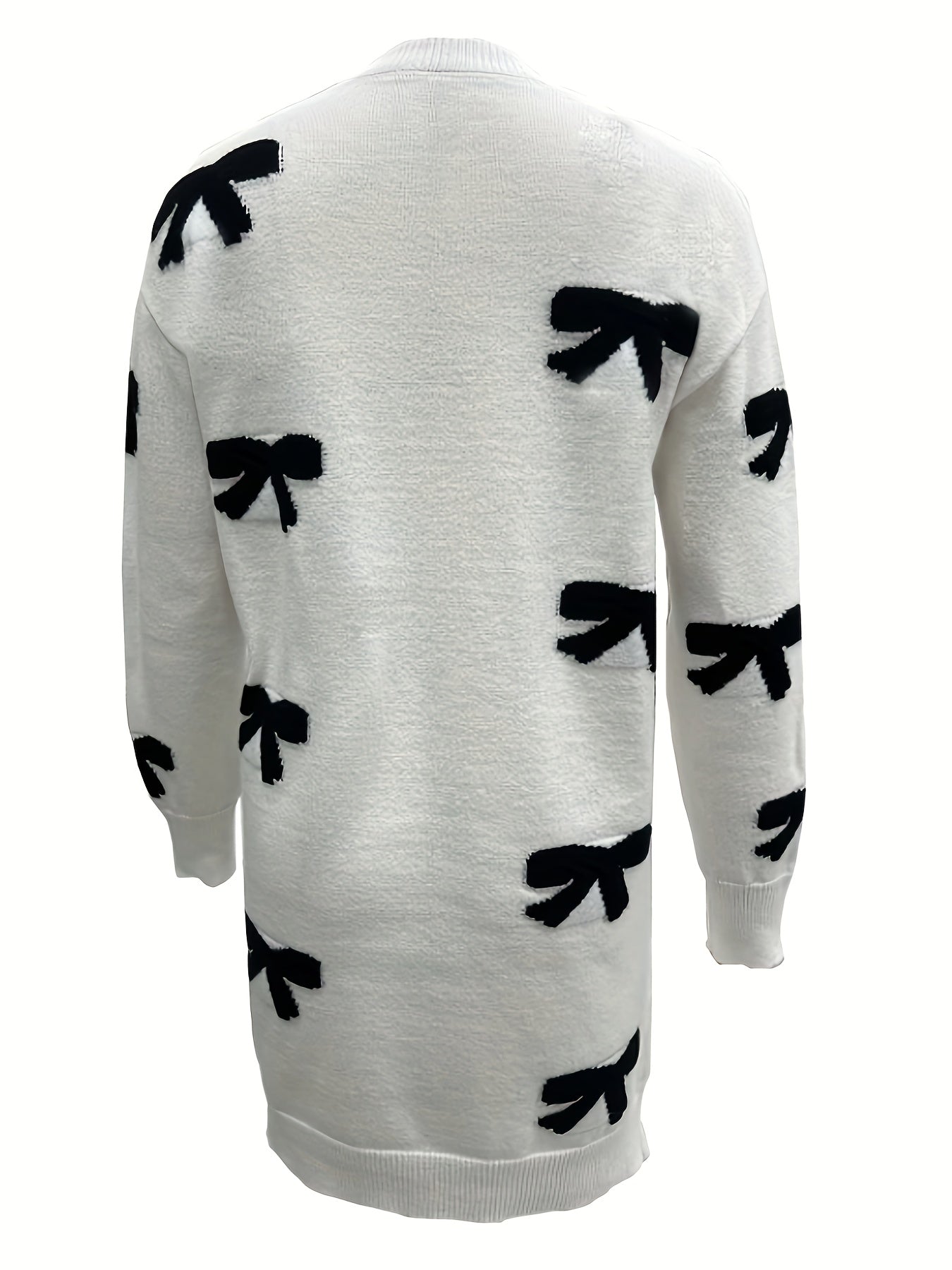 SOPHIA & ROSE | Butterfly‑Print Knit Tunic Dress