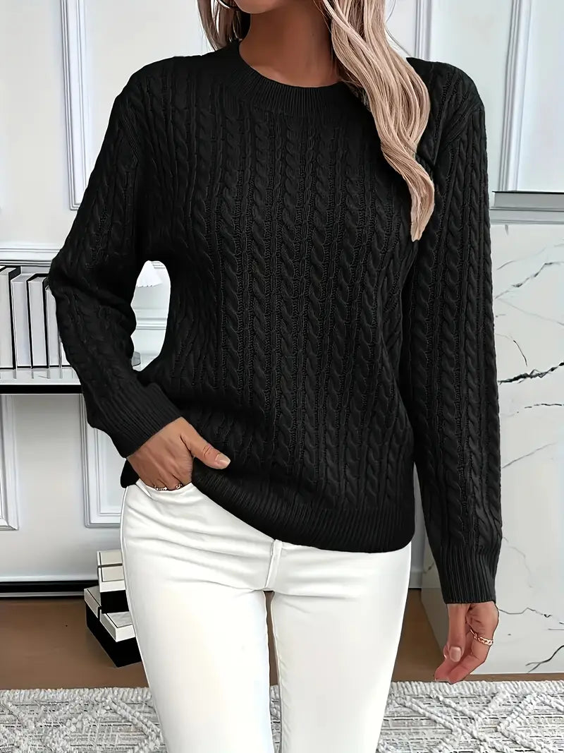 Zoe | Cable Knit Sweater