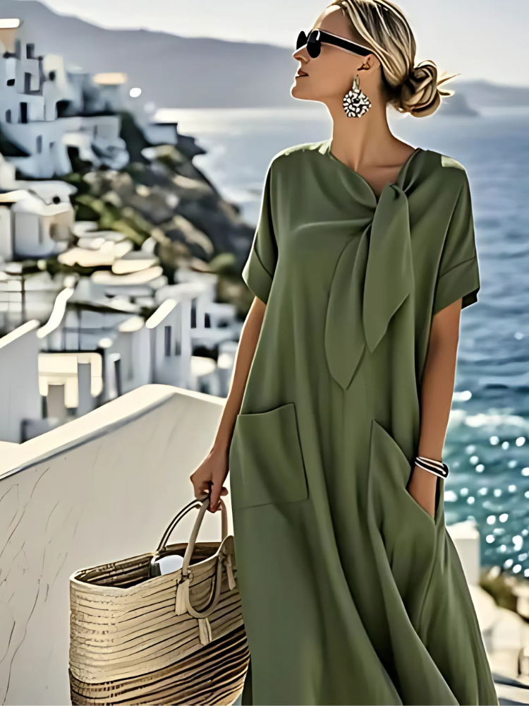 ELLA™ ELEGANT POCKET DRESS